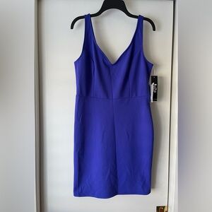 Jump Blue/Purple Body Con Dress Large
